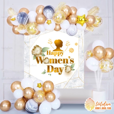 SET BÓNG TRANG TRÍ NGÀY PHỤ NỮ VIỆT NAM 20/10 VÀ 8/3 SD-DL013