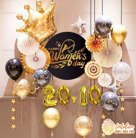 SET TRANG TRÍ 20/10 NGÀY PHỤ NỮ VIỆT NAM SD-DL014