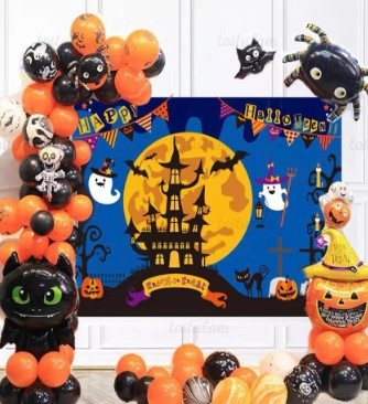 SET TRANG TRÍ LỄ HỘI HÓA TRANG - HALLOWEEN 31.10