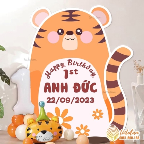 PHÔNG SINH NHẬT CHO BÉ TUỔI HỔ PO -T038