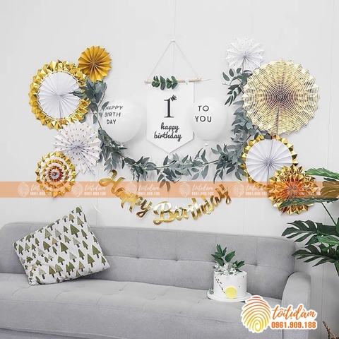 SET BÓNG TRANG TRÍ SINH NHẬT CHỦ ĐỀ HÀN QUỐC SD-D034