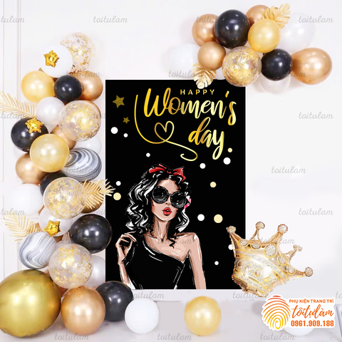 SET TRANG TRÍ NGÀY PHỤ NỮ VIỆT NAM 20/10 VÀ 8/3 SD-DL022