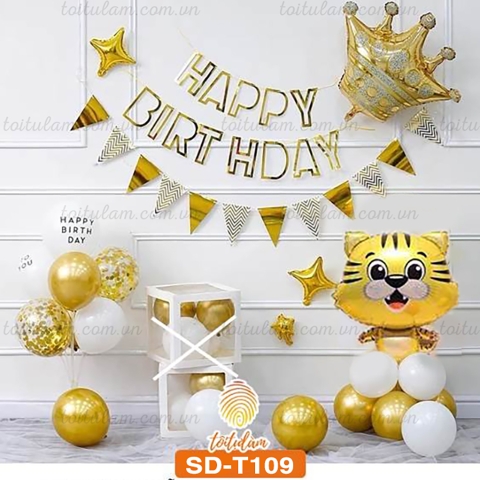 PHÔNG SINH NHẬT CHO BÉ TUỔI HỔ SD - T109