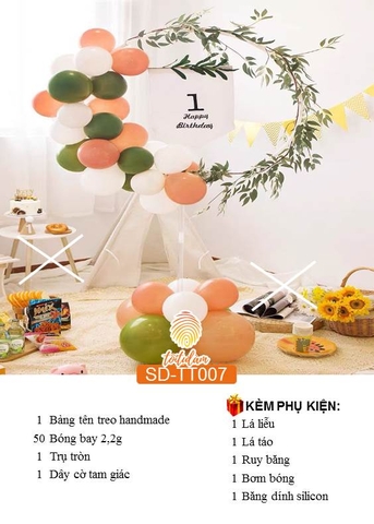 Set trụ tròn SD-TT007