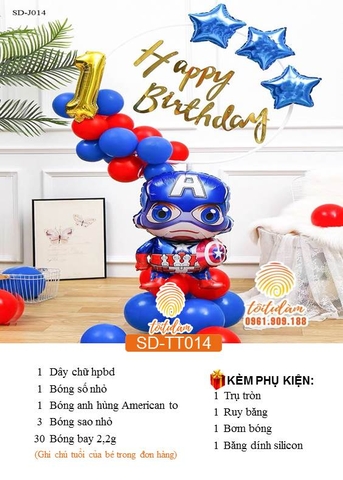 Set trụ tròn SD-TT014