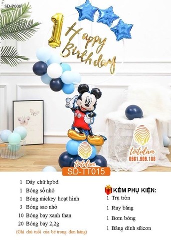 Set trụ tròn SD-TT015