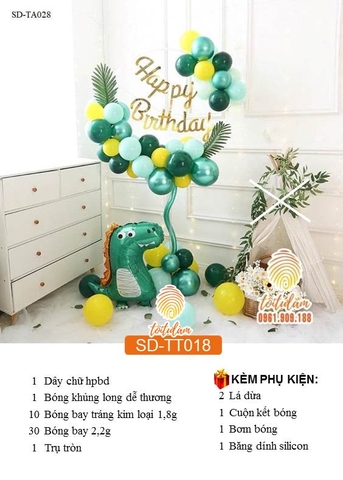 Set trụ tròn SD-TT018