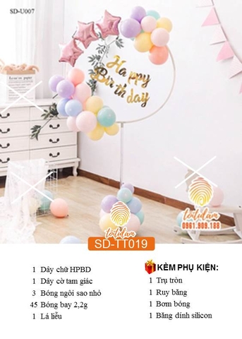 Set trụ tròn SD-TT019