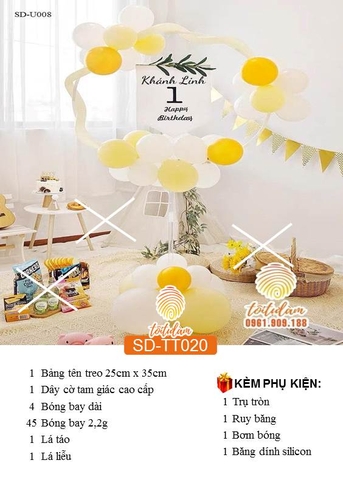 Set trụ tròn SD-TT020