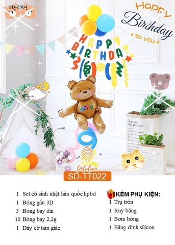 Set trụ tròn SD-TT022