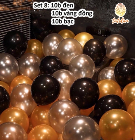 Bóng thả sàn - Set 8