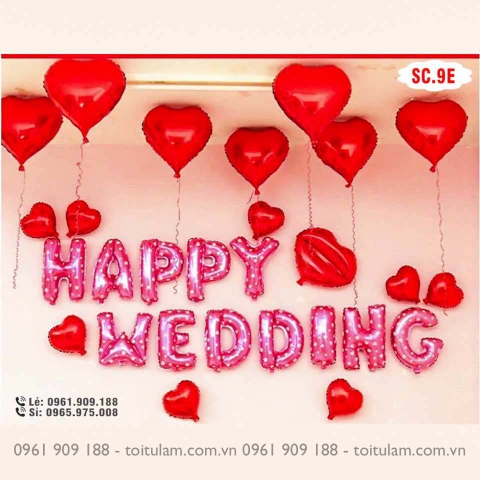 Set bóng cưới SC.9E