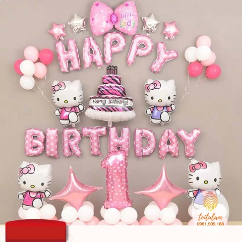 SET BÓNG KITTY M.21M