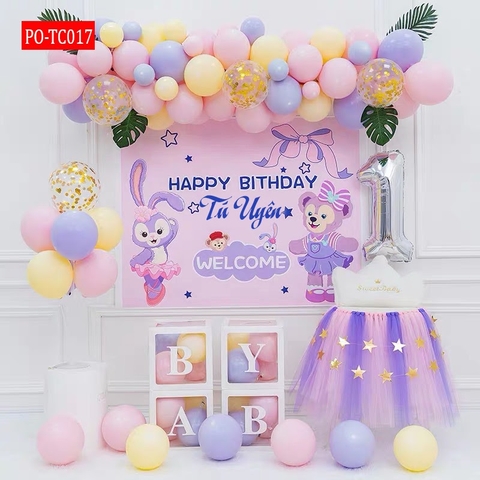 Phông sinh nhật theo set P.TC017