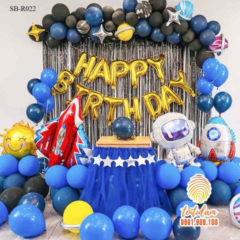 SET BÓNG SINH NHẬT - CHỦ ĐỀ PHI HÀNH GIA SB-R022