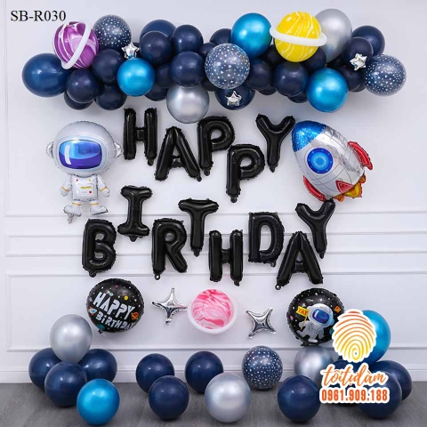 SET BÓNG SINH NHẬT - CHỦ ĐỀ PHI HÀNH GIA SB-R030