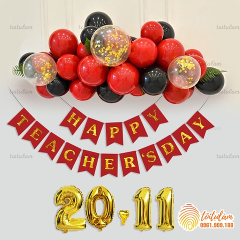 SET TRANG TRÍ 20/11 NGÀY NHÀ GIÁO VIỆT NAM SD-DC005