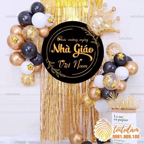 SET TRANG TRÍ 20/11 NGÀY NHÀ GIÁO VIỆT NAM SD-DC008