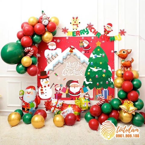 SET TRANG TRÍ GIÁNG SINH TẠI NHÀ