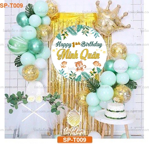 PHÔNG SINH NHẬT CHO BÉ TUỔI HỔ SP - T009