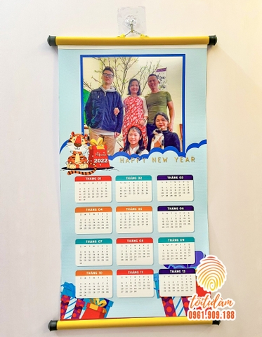 Lịch treo tường 2025 - SP04