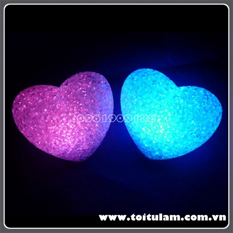 Nến điện tử hình trái tim