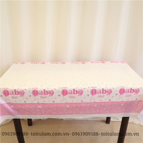 Khăn trải bàn chủ đề BABY