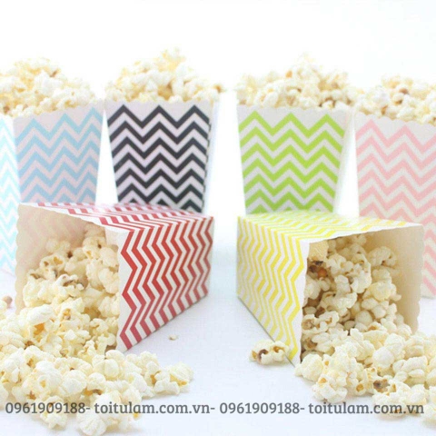 Combo 6 hộp đựng bỏng LƯỢN SÓNG