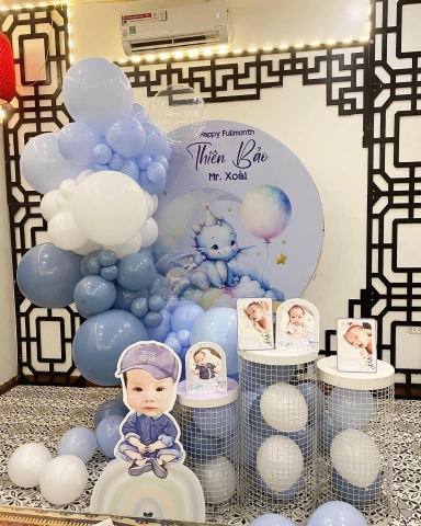 TRANG TRÍ SINH NHẬT TRỌN GÓI CHO BÉ 1 TUỔI - TUỔI RỒNG  TG-L28