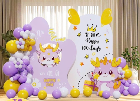 TRANG TRÍ SINH NHẬT TRỌN GÓI CHO BÉ 1 TUỔI - TUỔI RỒNG  TG-L30