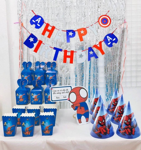 Set bàn TK5 người nhện xanh