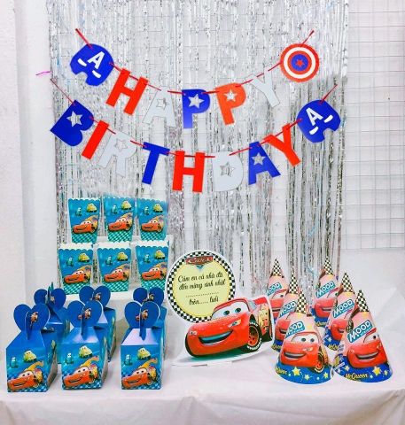 Set bàn TK5 ô tô Mc Queen