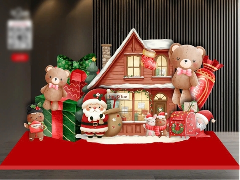 TRANG TRÍ NOEL NGOÀI TRỜI