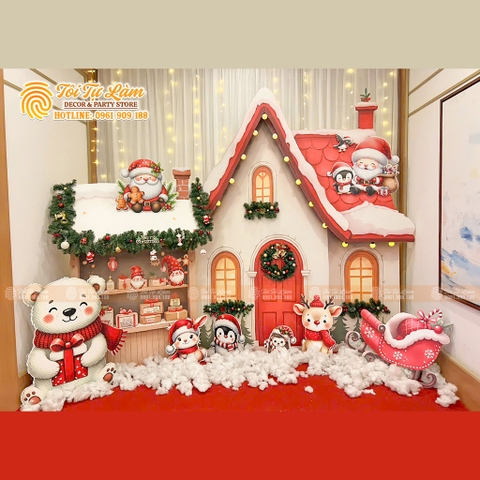 TRANG TRÍ GIÁNG SINH SẢNH CHUNG CƯ