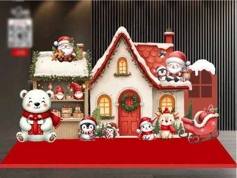 TRANG TRÍ NOEL CHO SẢNH CHUNG CƯ