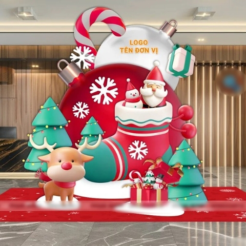 TRANG TRÍ NOEL SẢNH CHUNG CƯ