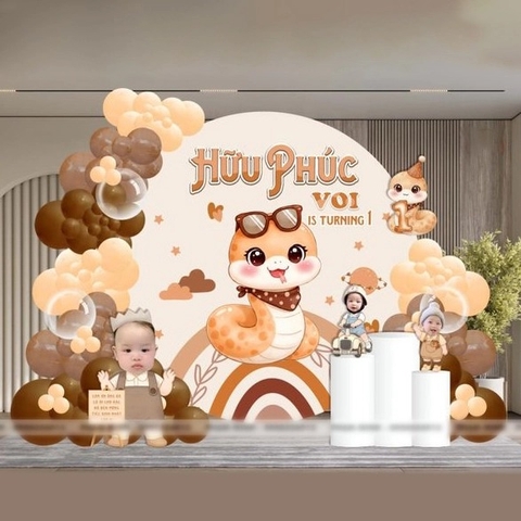 TRANG TRÍ THÔI NÔI CHO BÉ TRAI TUỔI RẮN - TT RA40