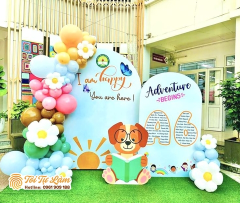 TRANG TRÍ TỔNG KẾT CUỐI NĂM TRỌN GÓI TN007