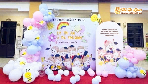 TRANG TRÍ TỔNG KẾT CUỐI NĂM TRỌN GÓI TN012