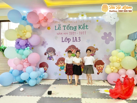 TRANG TRÍ TỔNG KẾT CUỐI NĂM TRỌN GÓI TN013