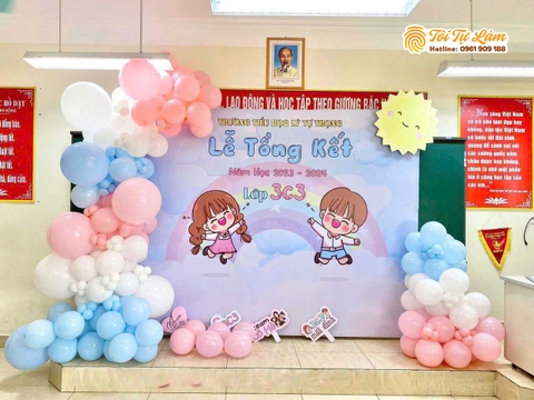 TRANG TRÍ TỔNG KẾT CUỐI NĂM TRỌN GÓI TN014