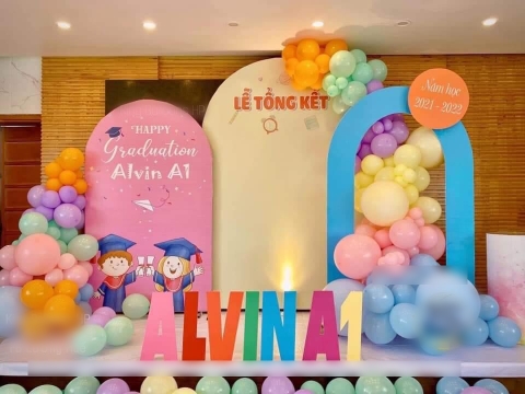 TRANG TRÍ TỔNG KẾT CUỐI NĂM TRỌN GÓI TN018