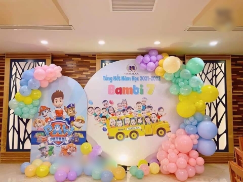 TRANG TRÍ TỔNG KẾT CUỐI NĂM TRỌN GÓI TN020