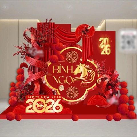 TRANG TRÍ TRỌN GÓI TẾT ĐƠN GIẢN TẠI CHUNG CƯ