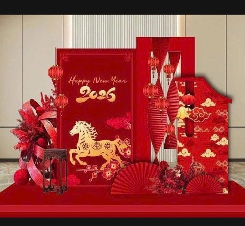 TRANG TRÍ TRỌN GÓI TẾT TẠI CÔNG TY