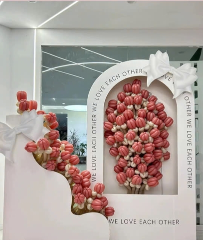 TRANG TRÍ TRỌN GÓI BACK HOA BÓNG TẠI VĂN PHÒNG