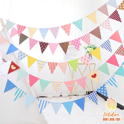 Dây treo tam giác họa tiết