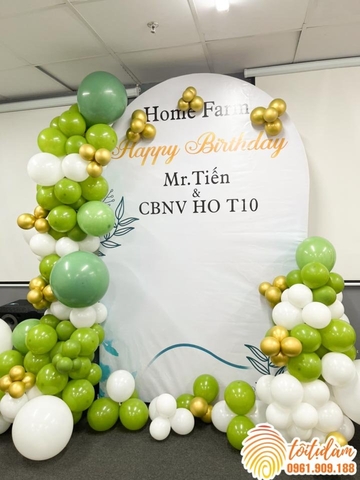 TRANG TRÍ SINH NHẬT TRỌN GÓI CHO NGƯỜI LỚN TT012