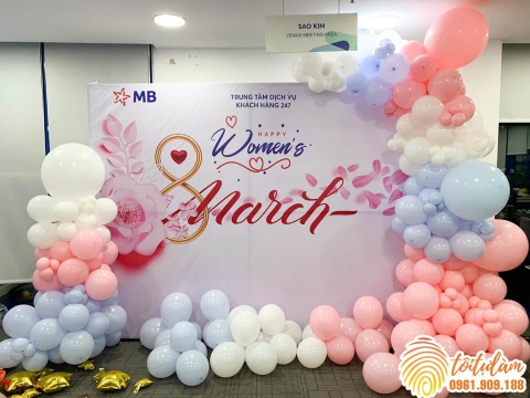 TRANG TRÍ TRỌN GÓI NGÀY QUỐC TẾ PHỤ NỮ 8/3 VÀ 20/10 TT013