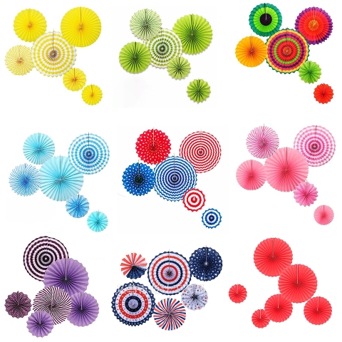 Bộ 6 hoa rẻ quạt